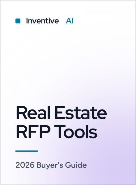 Best Real Estate RFP Response Tools for 2026: A Buyer's Guide for Proposal Teams