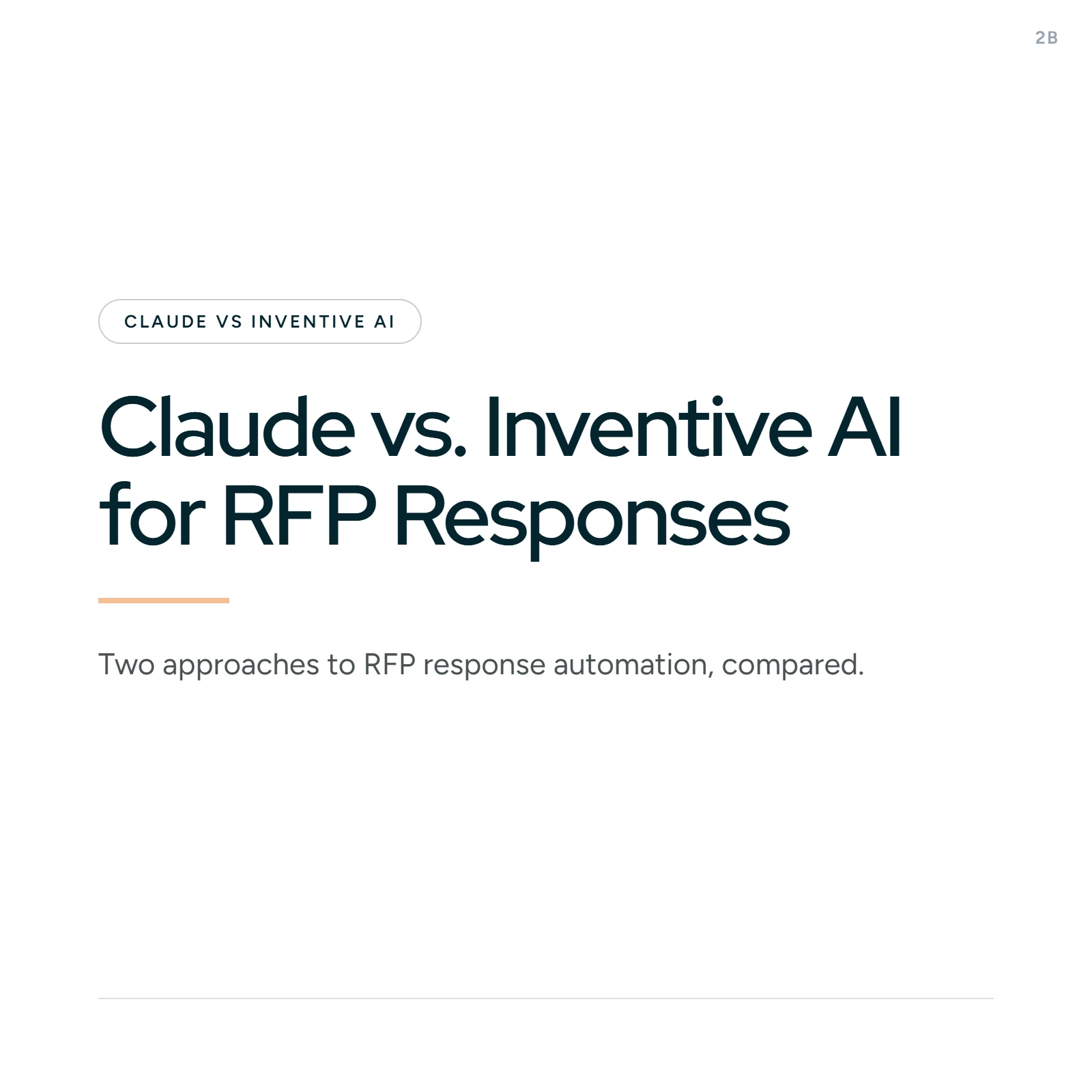 Claude vs Inventive AI: Comparing two approaches to RFP response automation [2026]