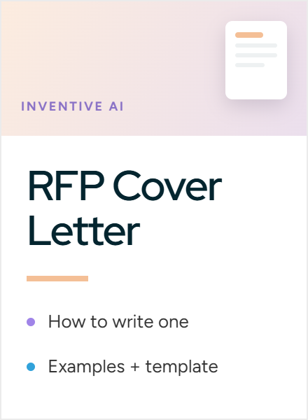 How to Write an RFP Cover Letter (With Examples and a Free Template)