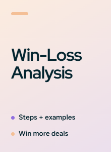 Win-Loss Analysis: How It Works, steps, and the Best Software 
