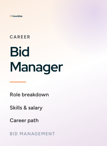 What is a bid manager? A practical guide to the role, work and career