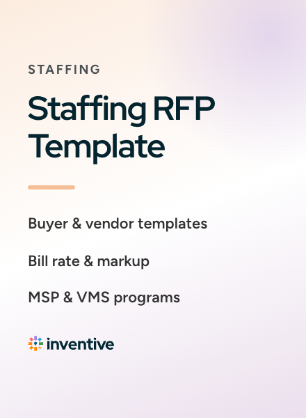 Staffing RFP Template + Proposal Samples for Staffing Vendors