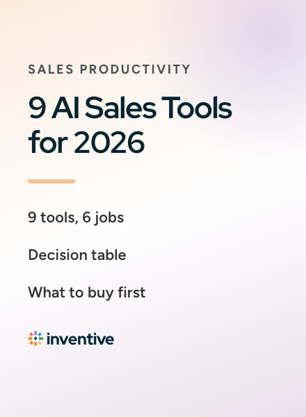 9 Best AI Tools for Sales Productivity in 2026 (Reviewed)