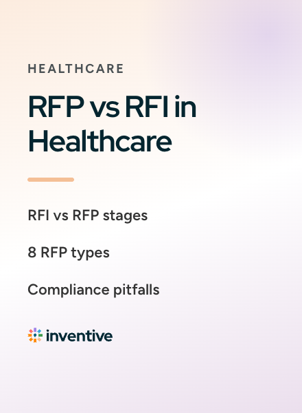 What is an RFP in Healthcare? RFP vs RFI explained