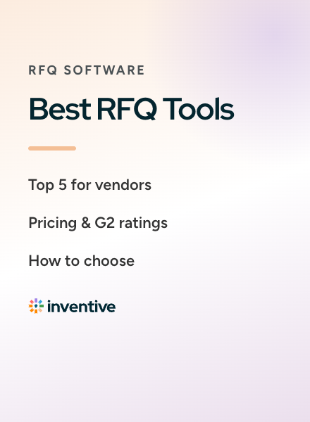 Best RFQ Software for Vendors: Top 5 Tools in 2026