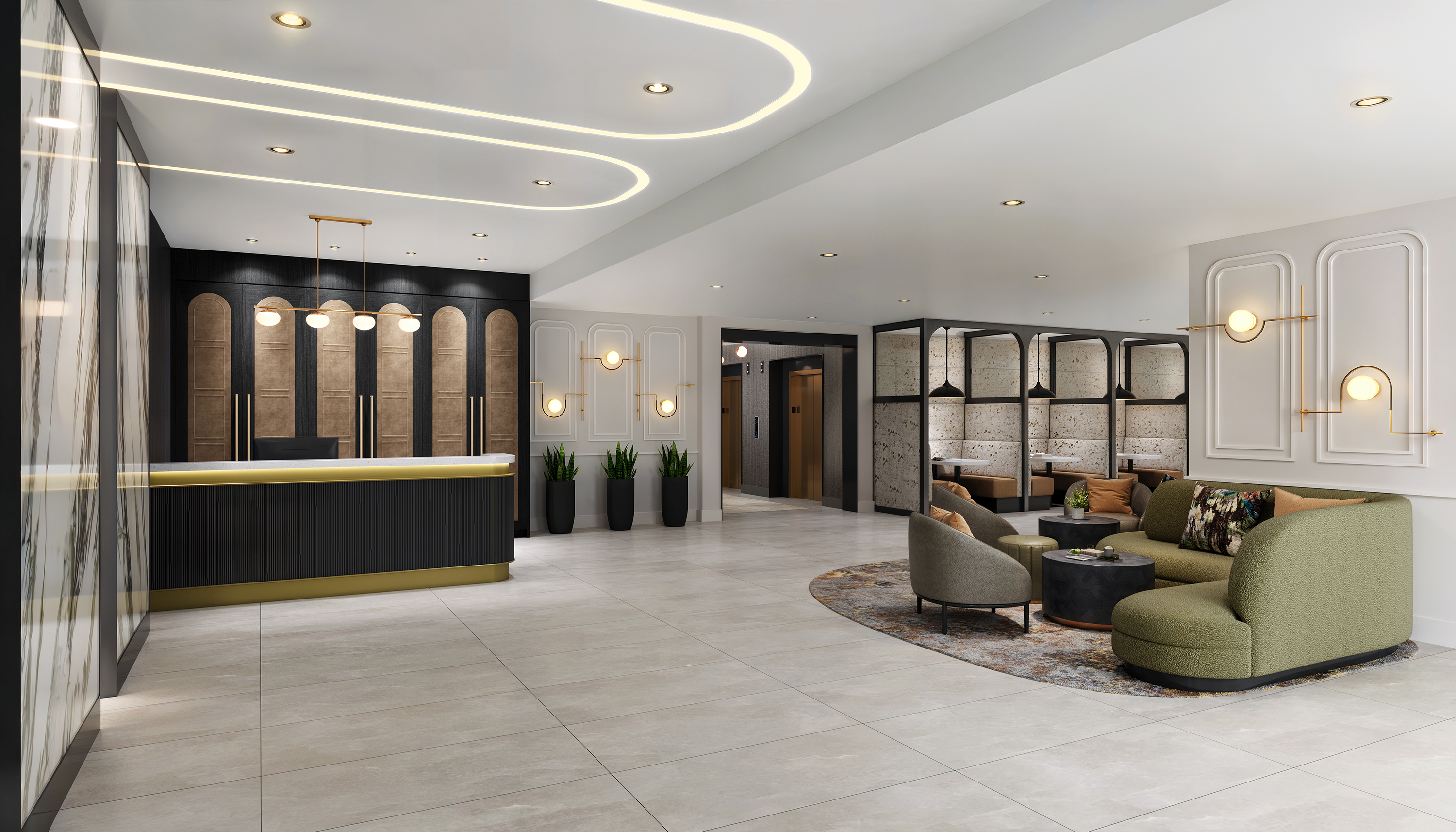 Meridian at Eisenhower — interior view 1