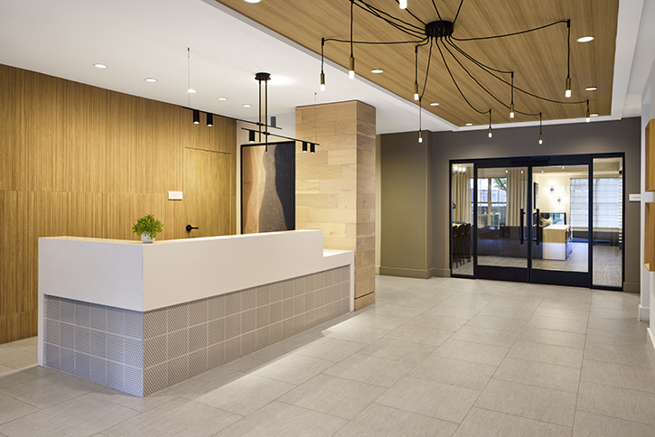 Madison at Ballston Station — interior design by Hartman Design Group