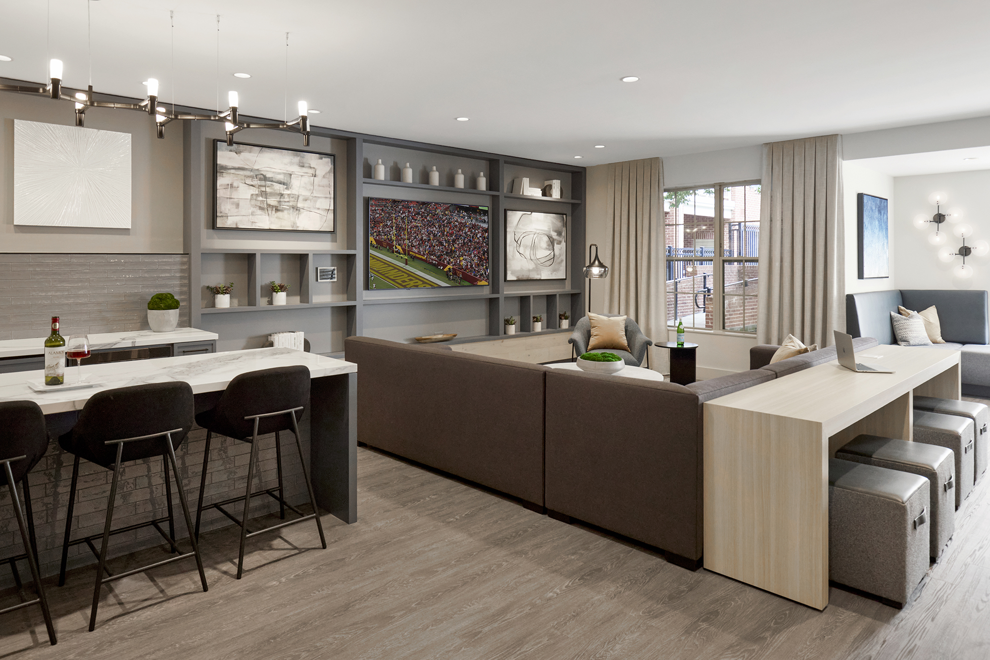Madison at Ballston Station — interior view 8