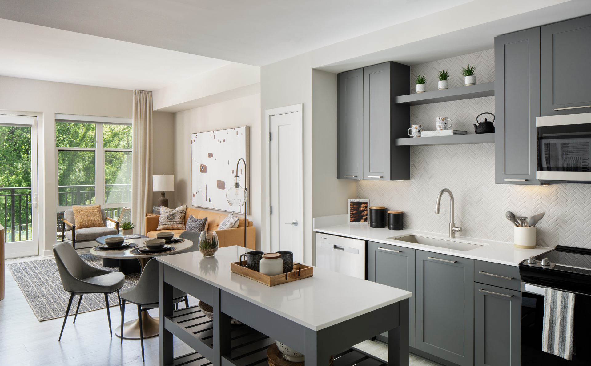 Aventon Huntington Station Model Home — interior view 2