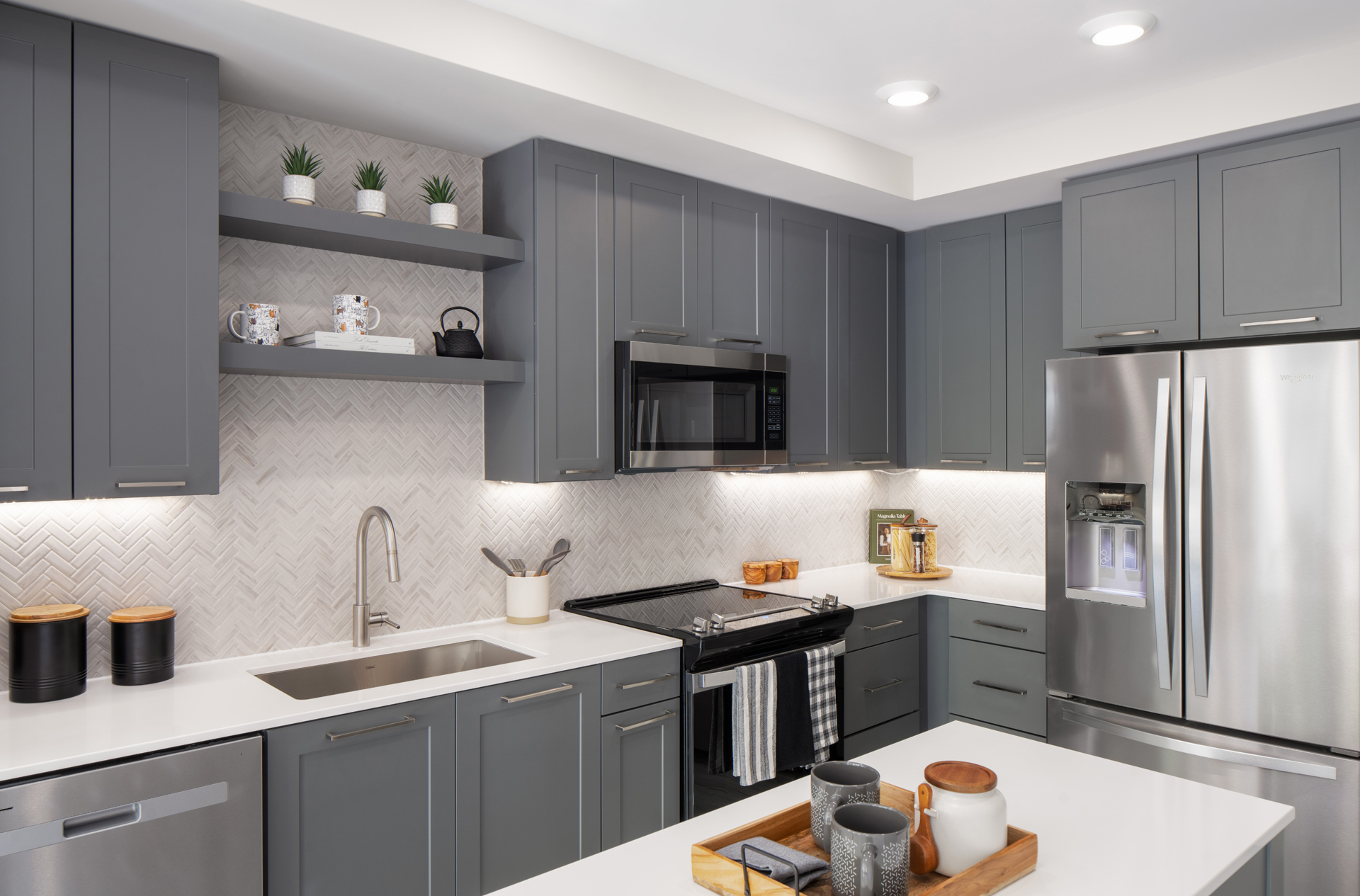 Aventon Huntington Station Model Home — interior view 1