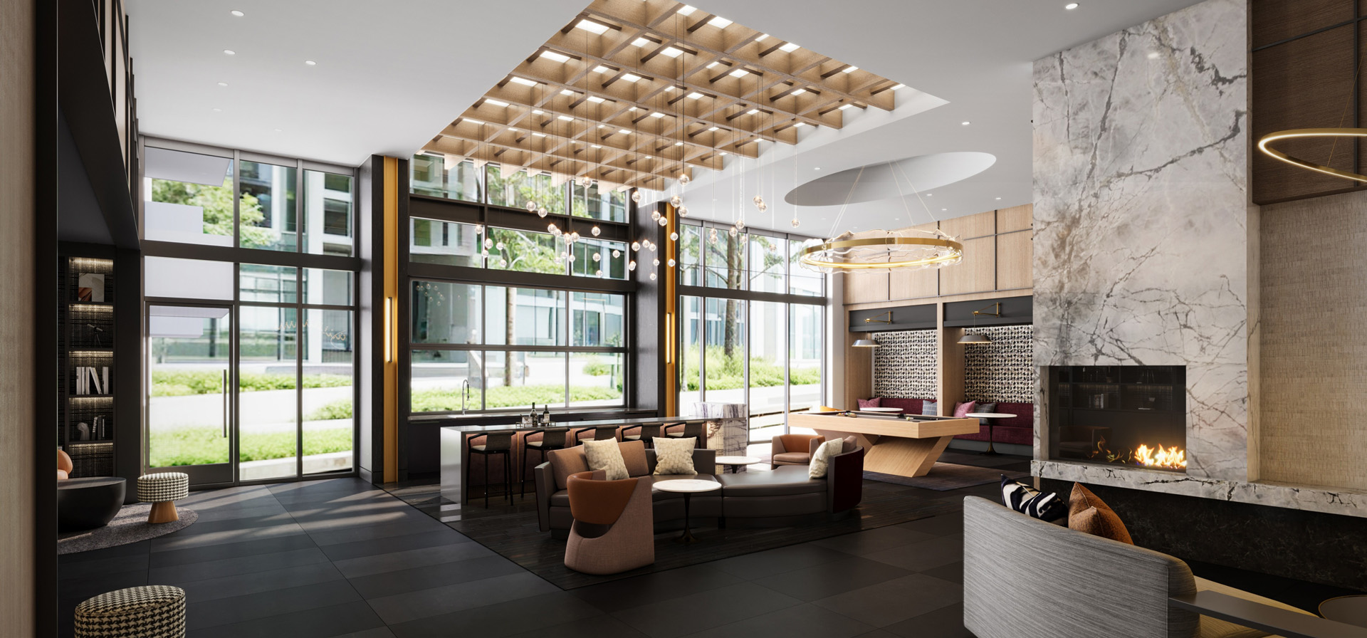 Converge West Falls — interior view 3