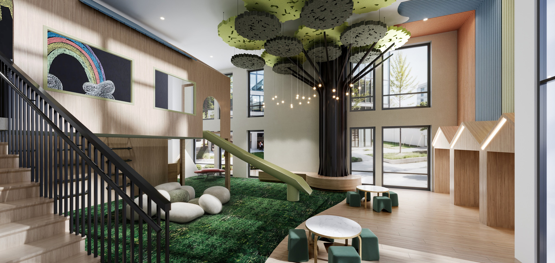 Converge West Falls — interior view 7