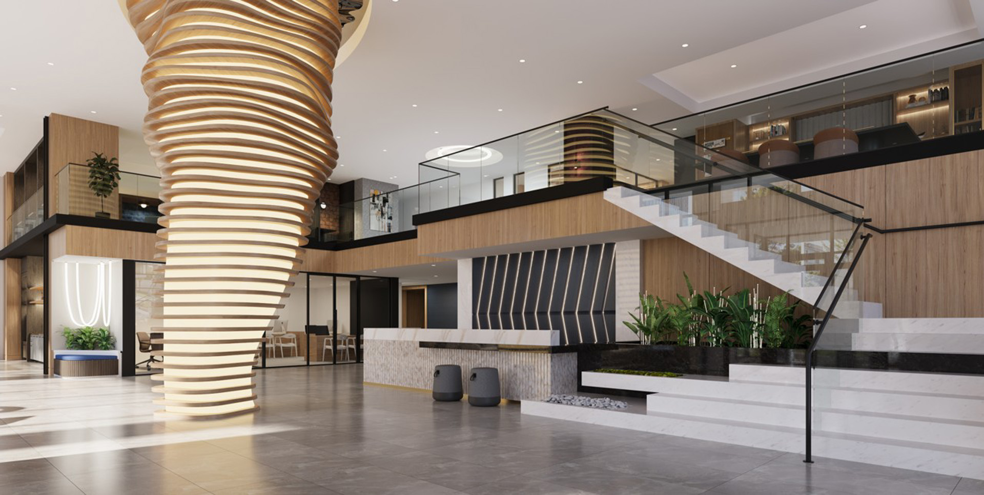 Converge West Falls — interior view 10