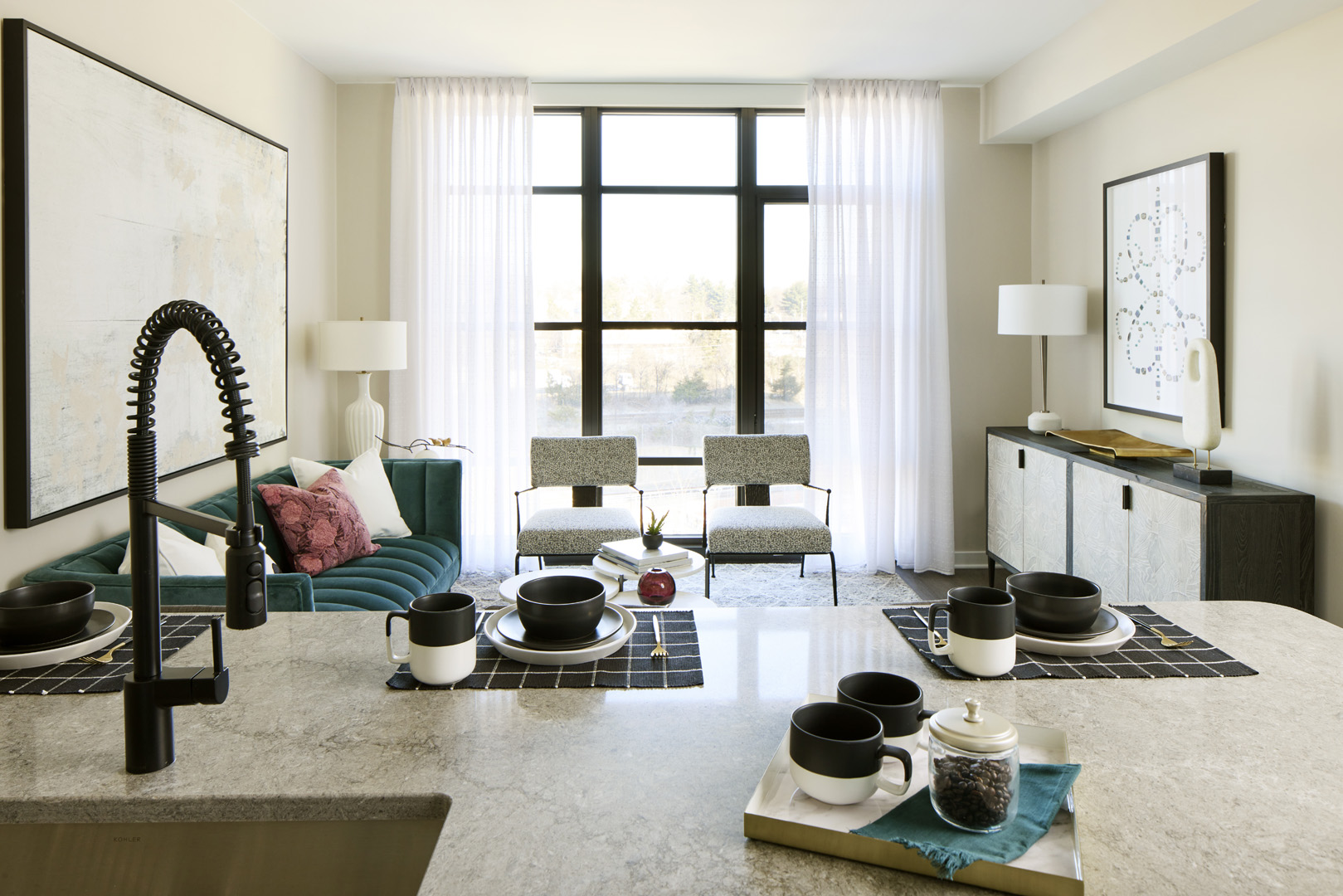 Carlyle Crossing: Easton Model Home — interior view 4