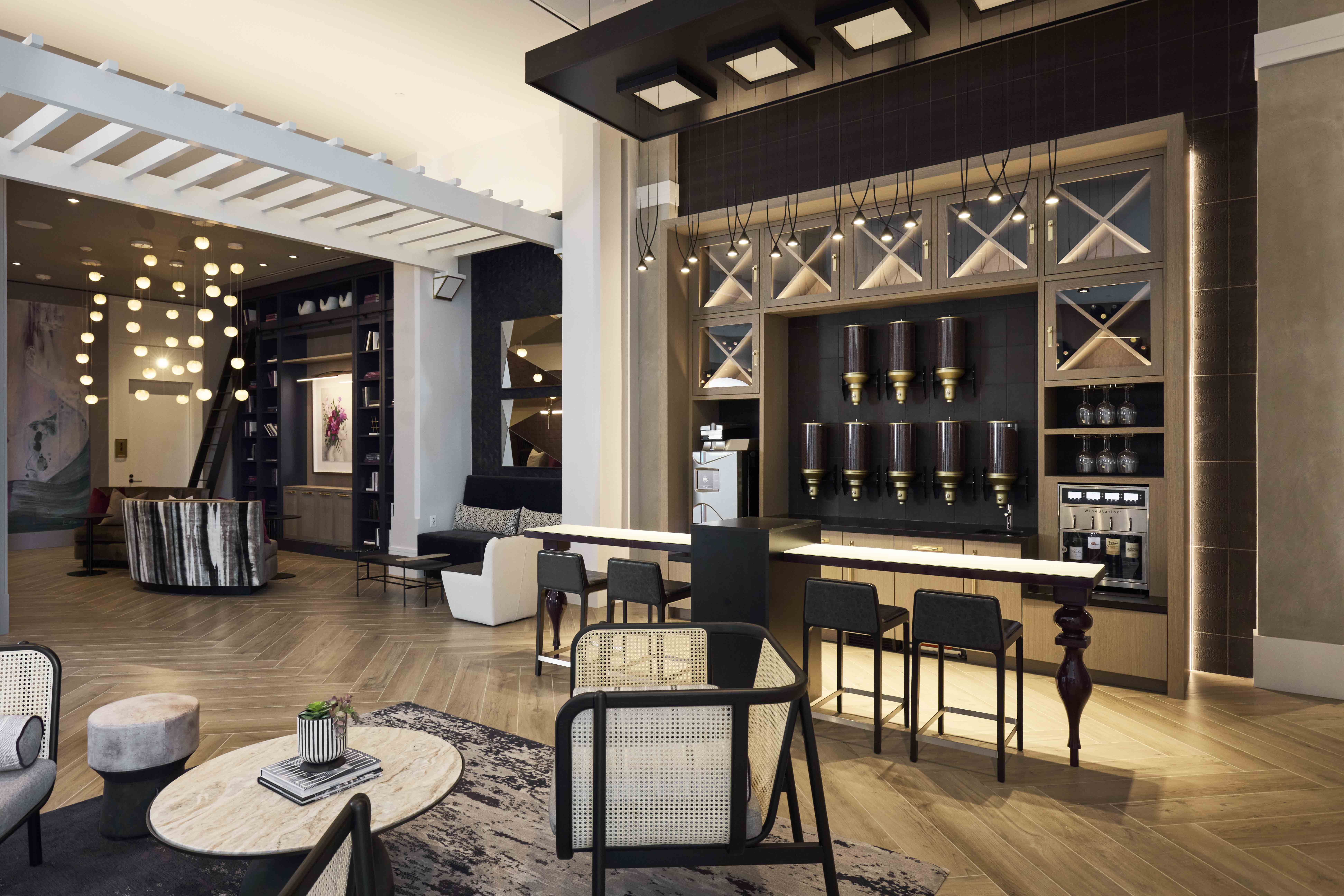 Carlyle Crossing: The Easton — interior design by Hartman Design Group