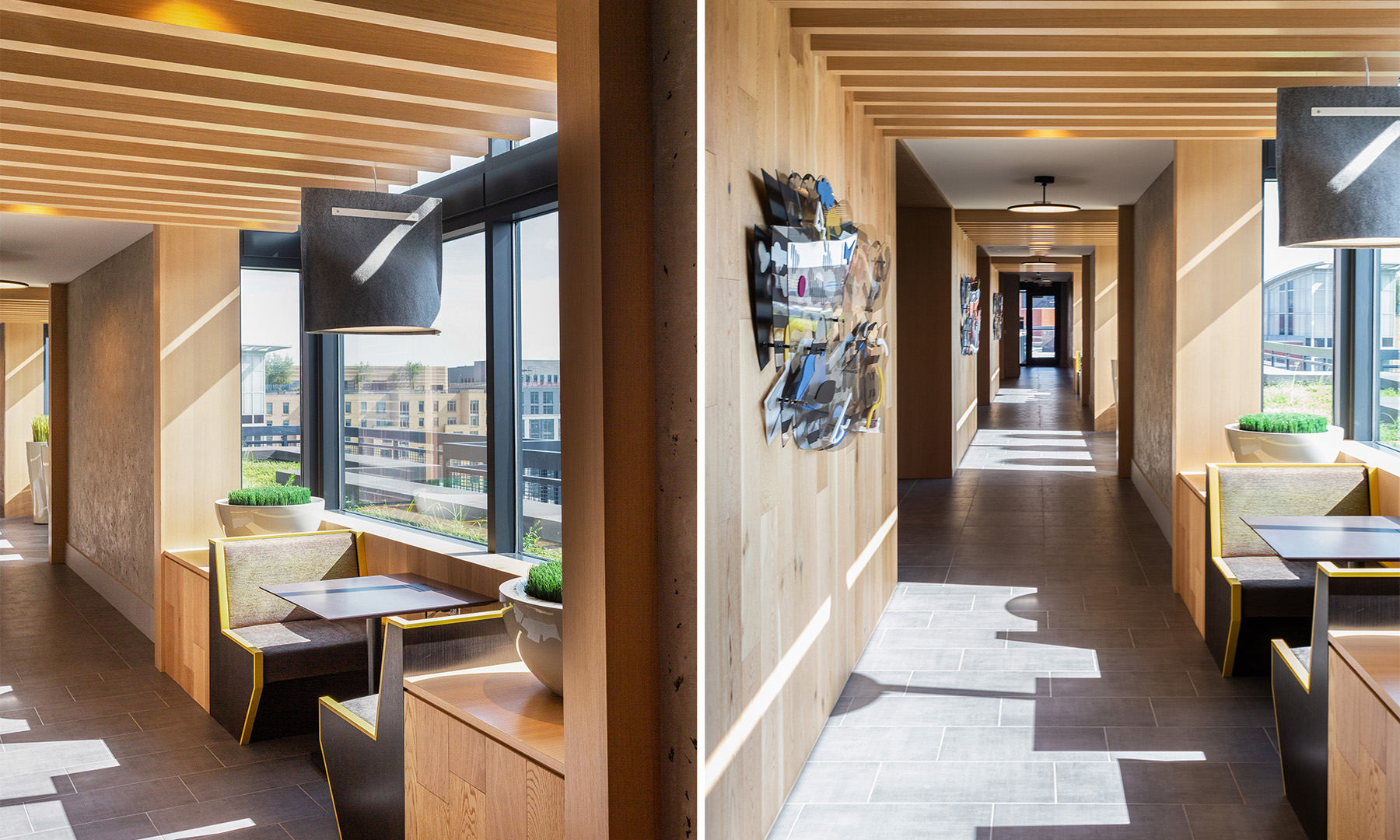 Meridian On First — interior detail