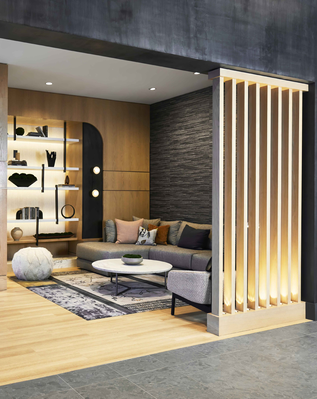 Ovation At Park Crest — interior detail