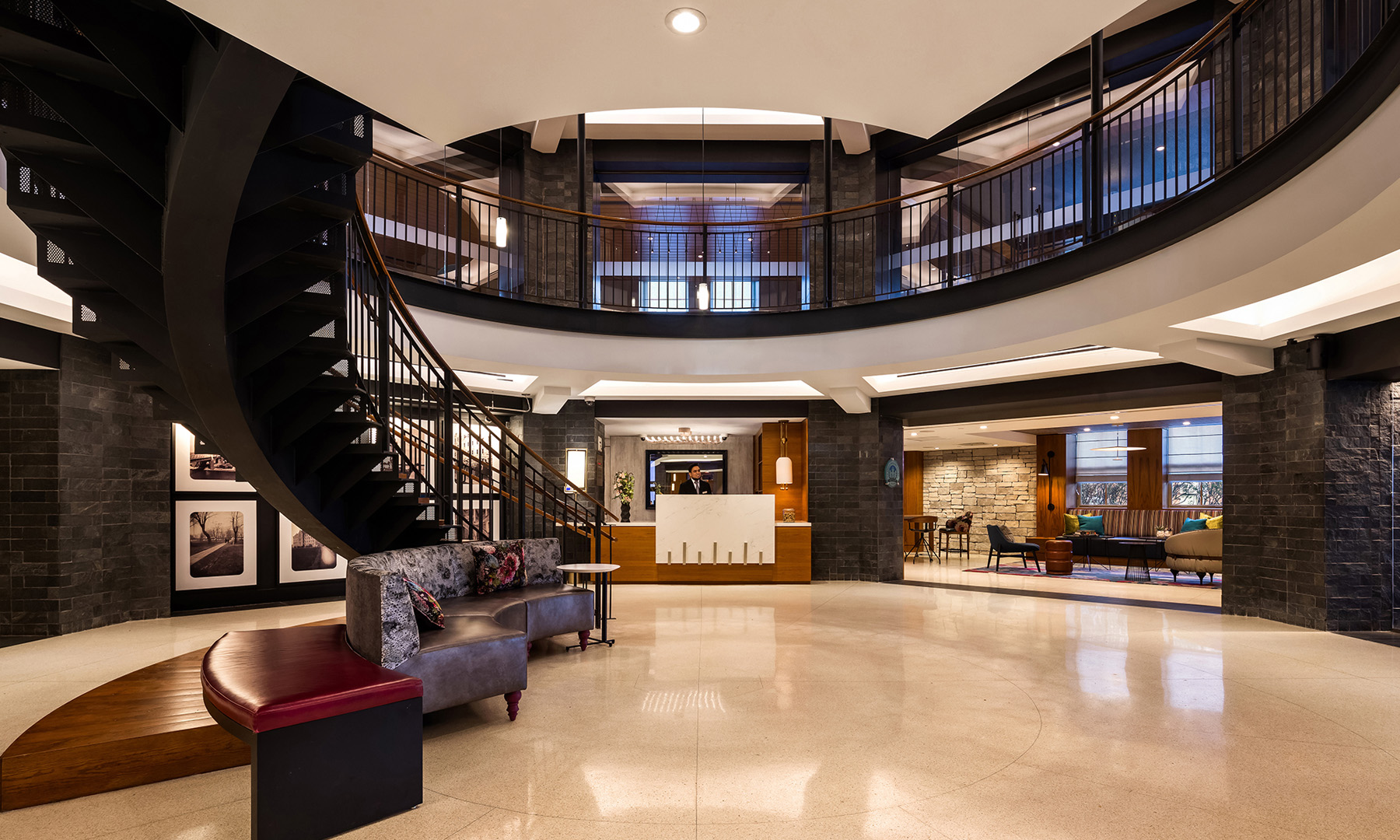 The Octagon — interior view 23