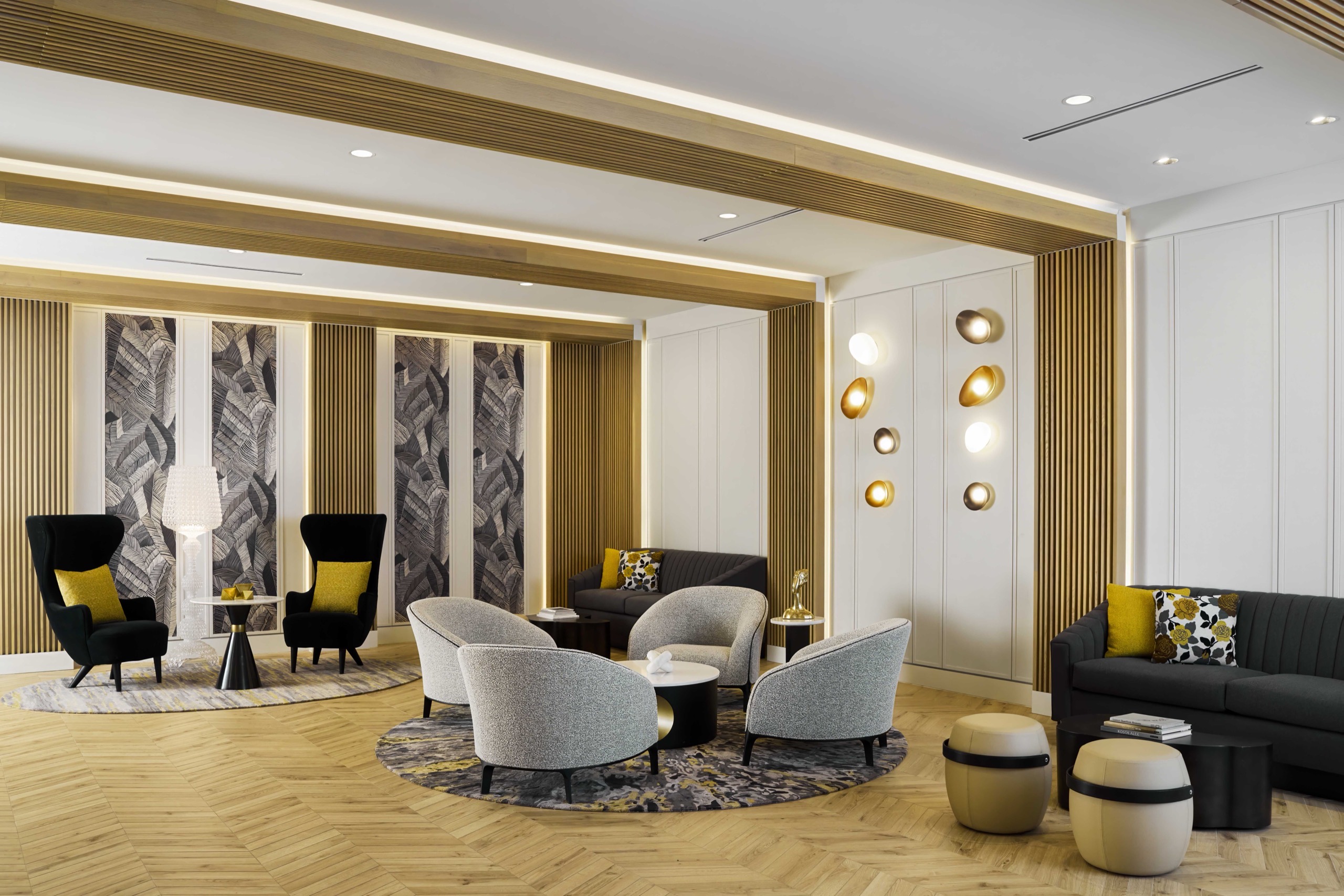 Carlyle Place Apartments — interior design by Hartman Design Group