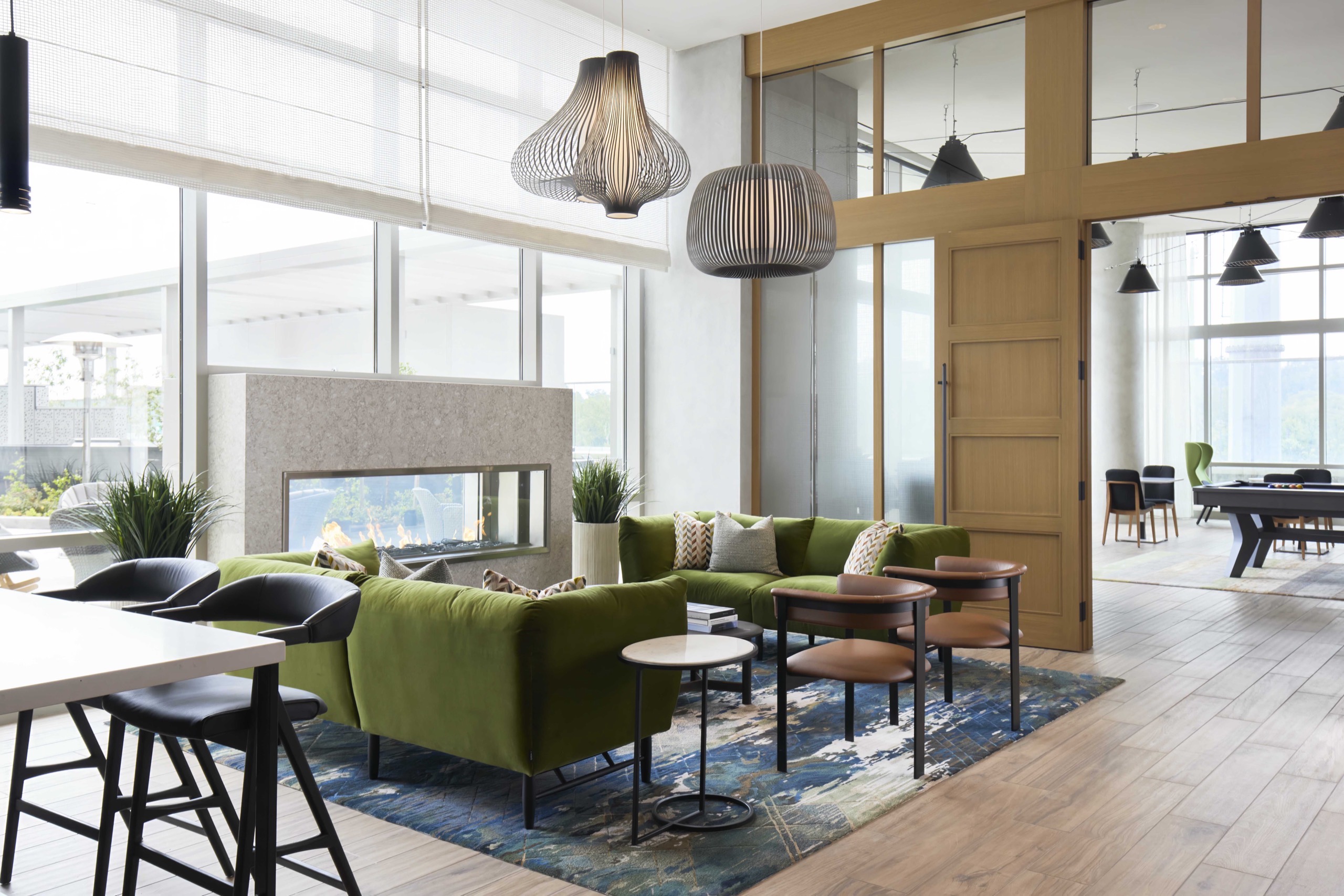 Meridian 2250 at Eisenhower — interior design by Hartman Design Group