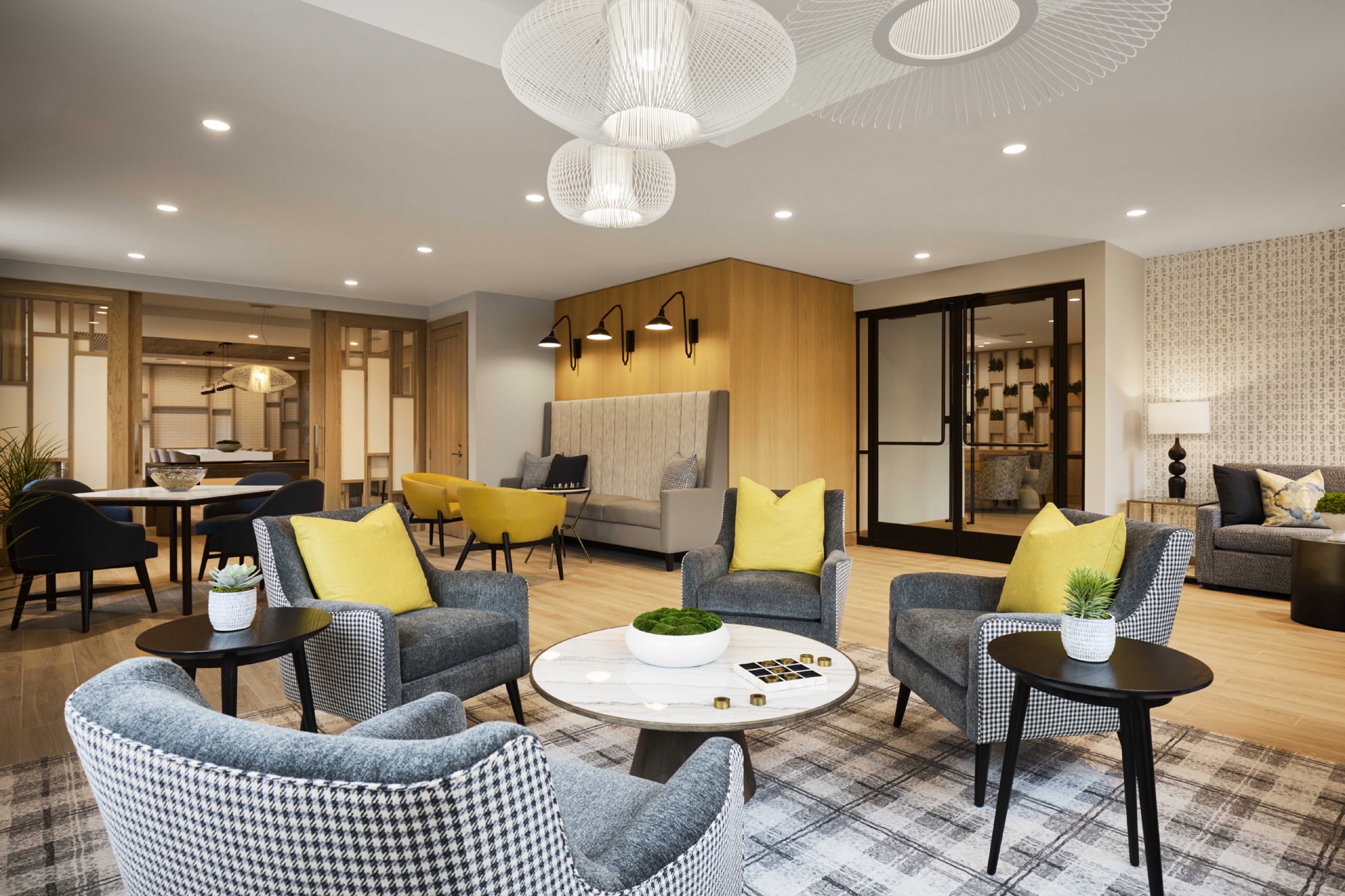Belmont at One University — interior design by Hartman Design Group