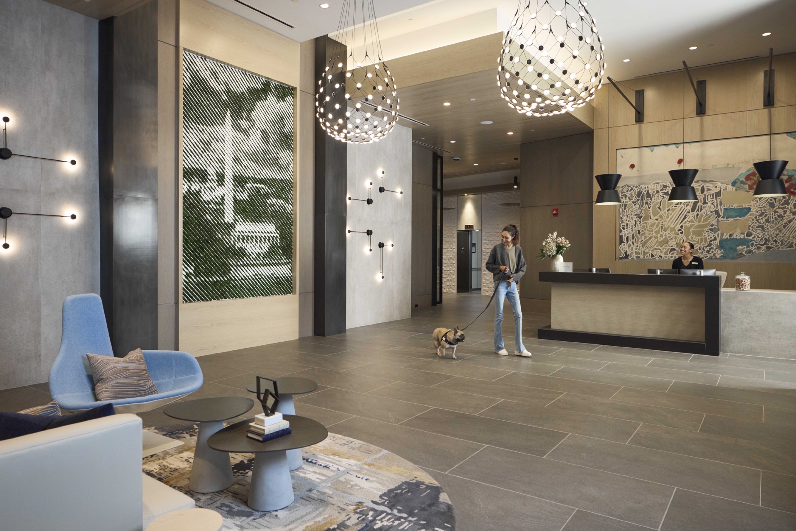 The Milton At Pentagon City — interior design by Hartman Design Group