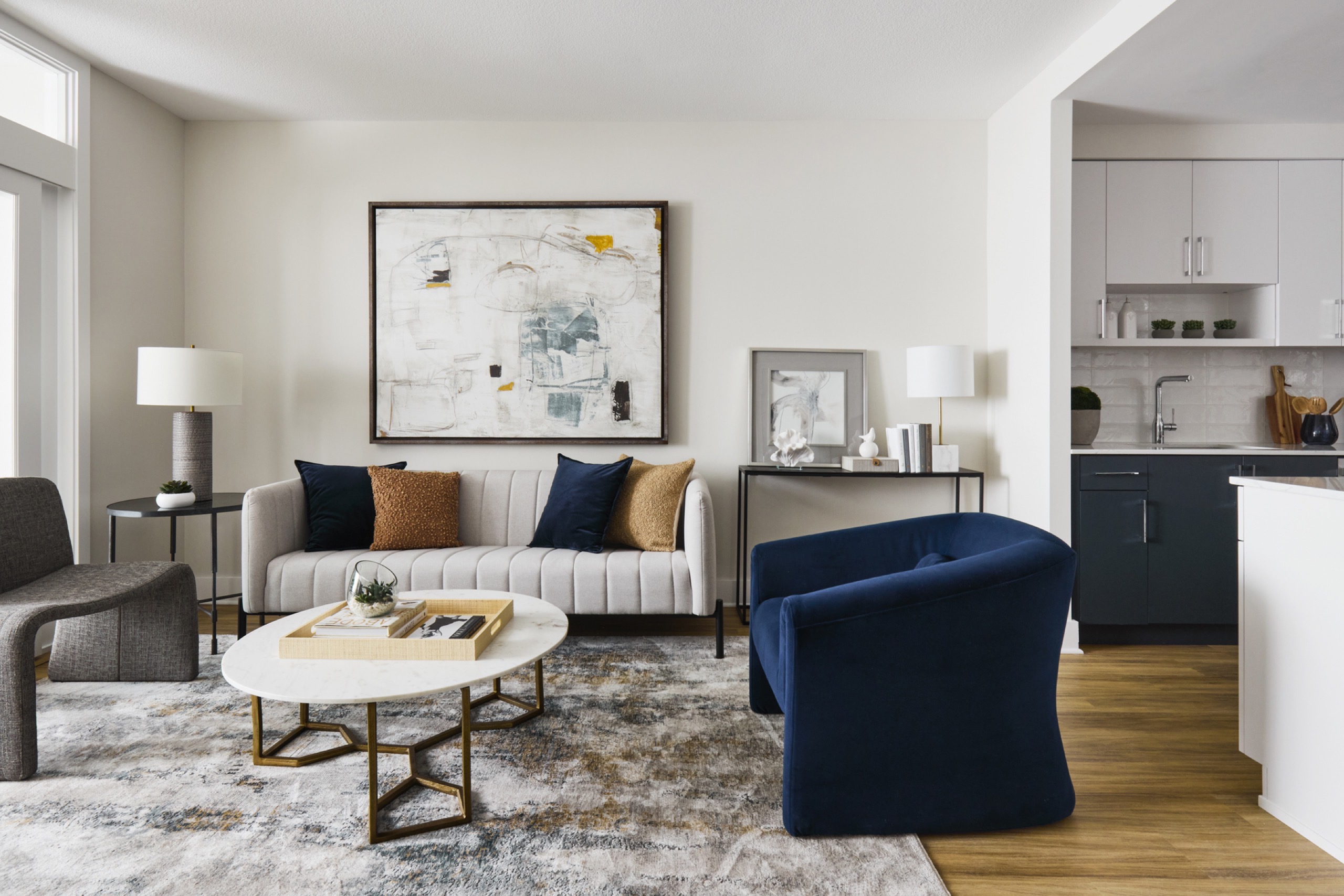 Meridian 2250 at Eisenhower Model Home — interior design by Hartman Design Group
