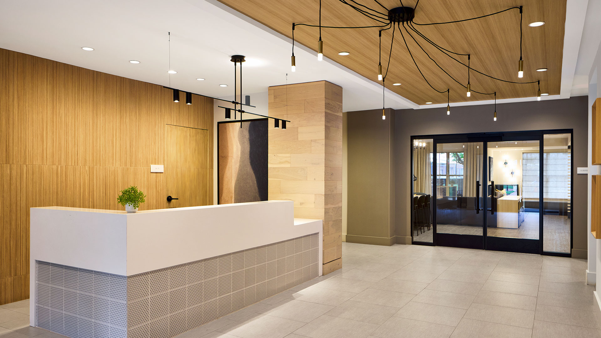 Madison at Ballston Station, interior design by Hartman Design Group