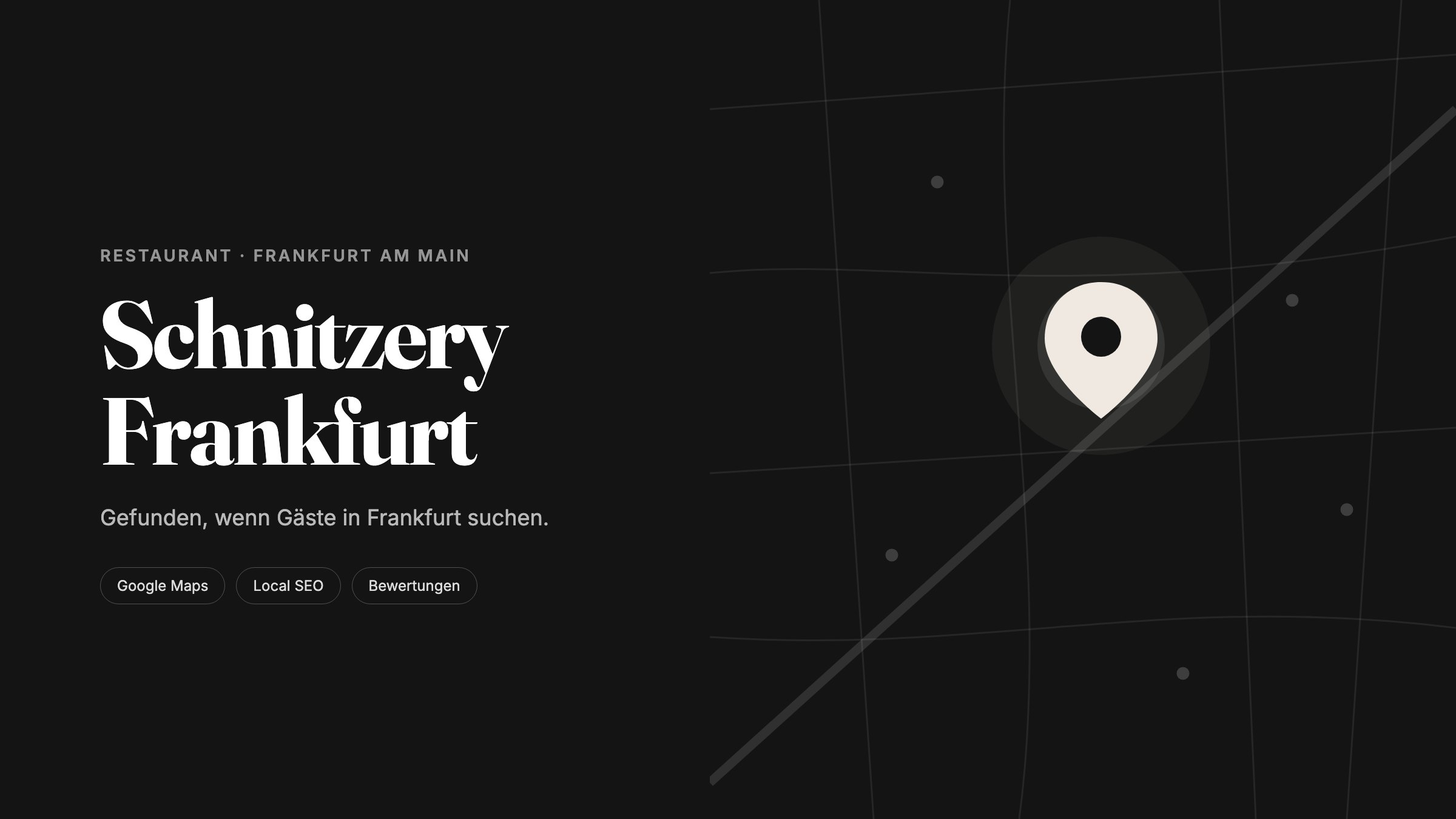 Schnitzery Frankfurt – Local SEO