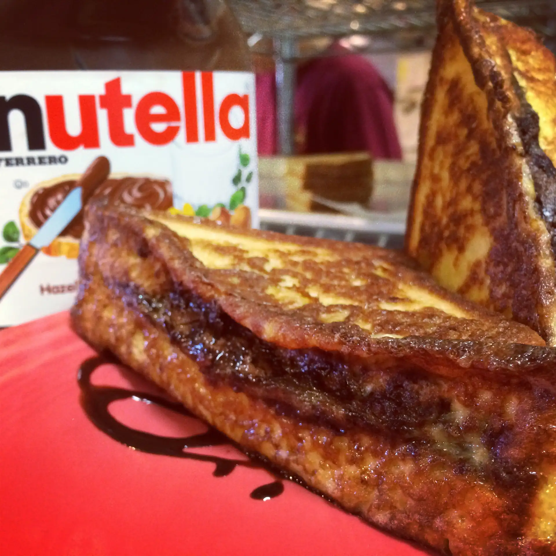 Nutella French toast