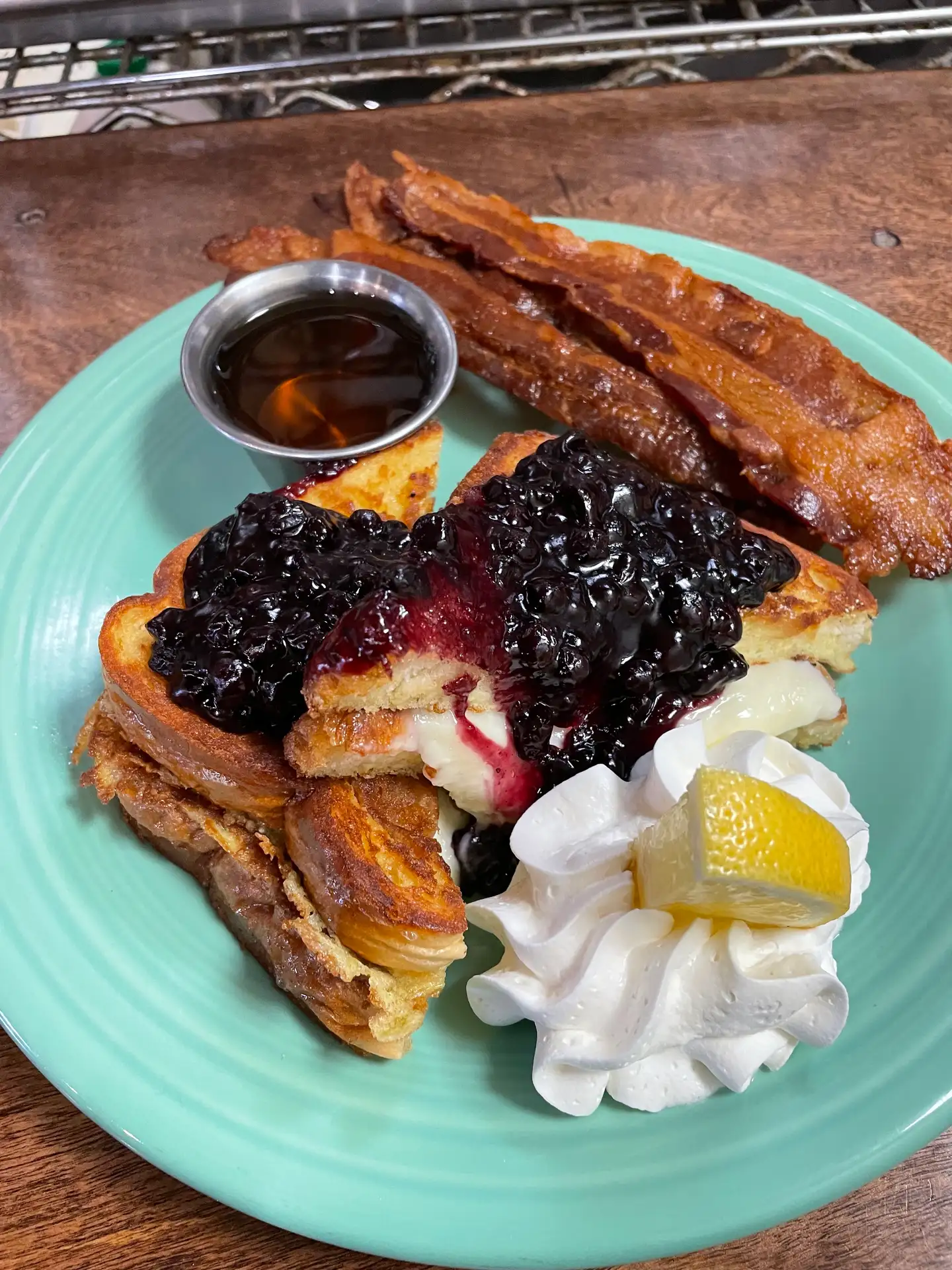 French toast with jam