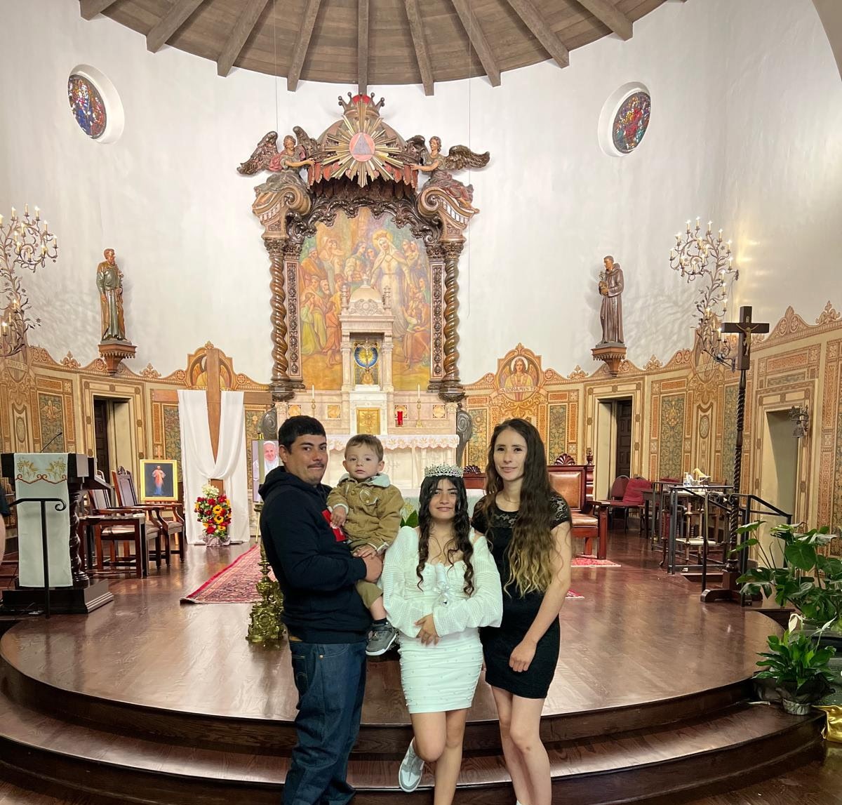 Family at St. Elizabeth Catholic Church