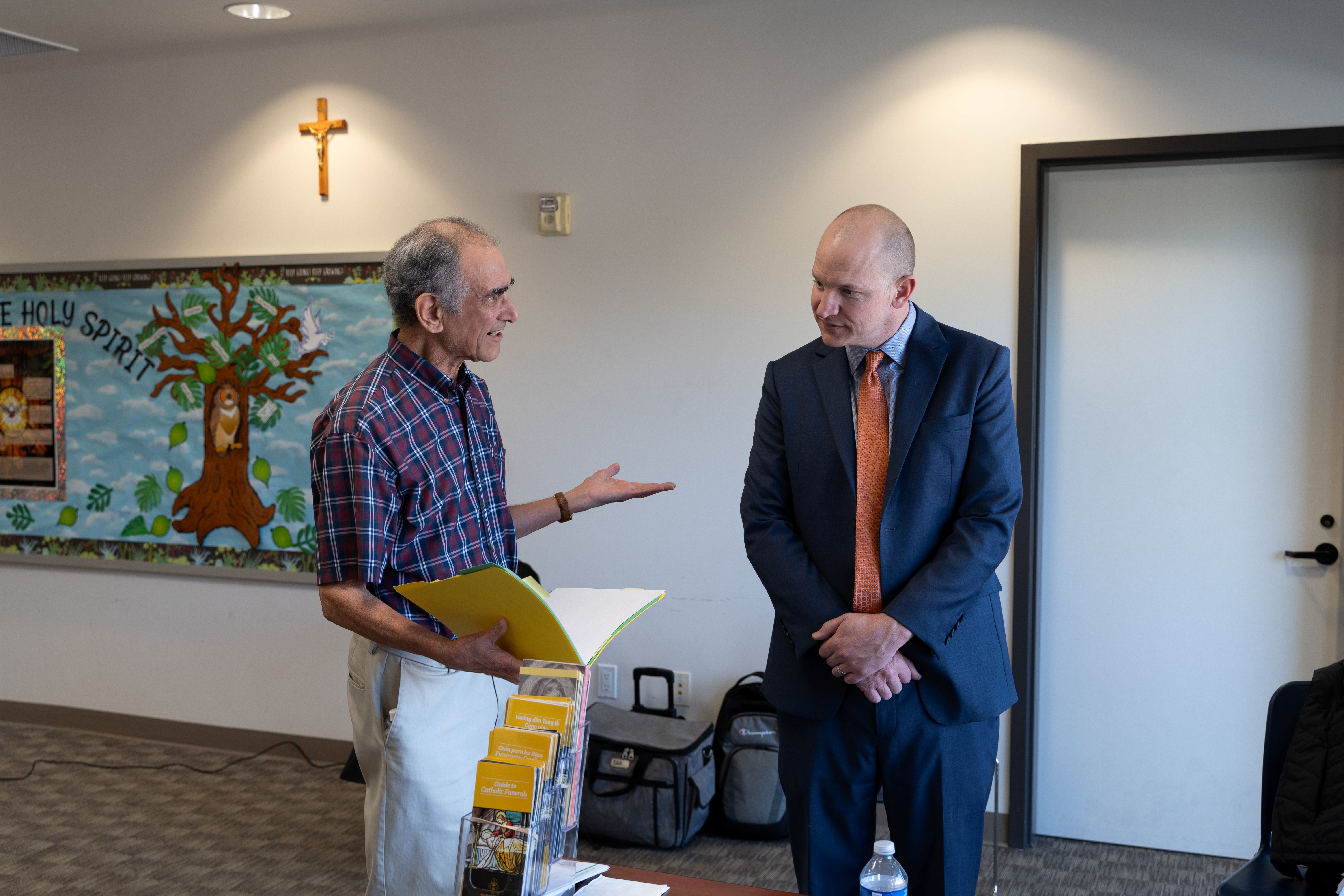 Parishioners discuss estate planning