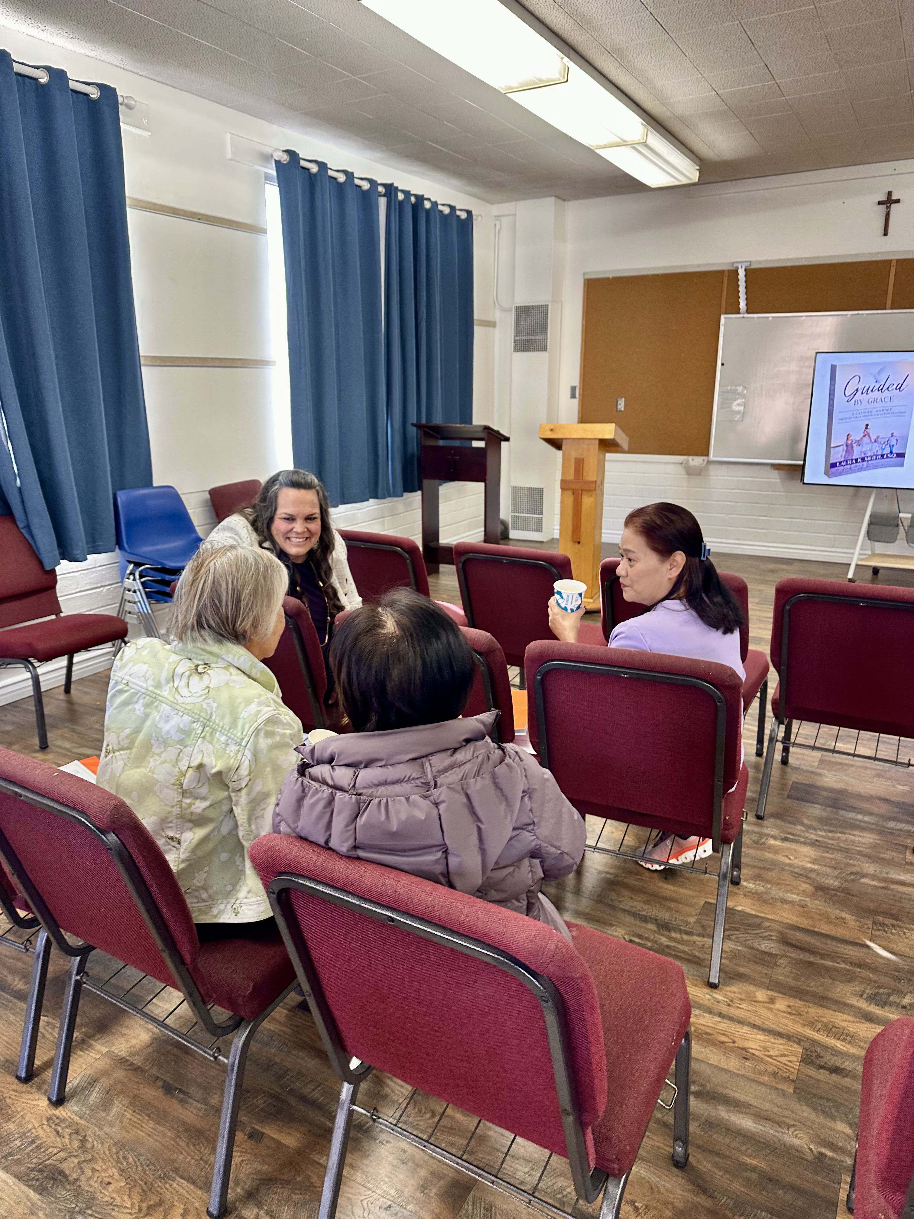 Parishioners discuss estate planning