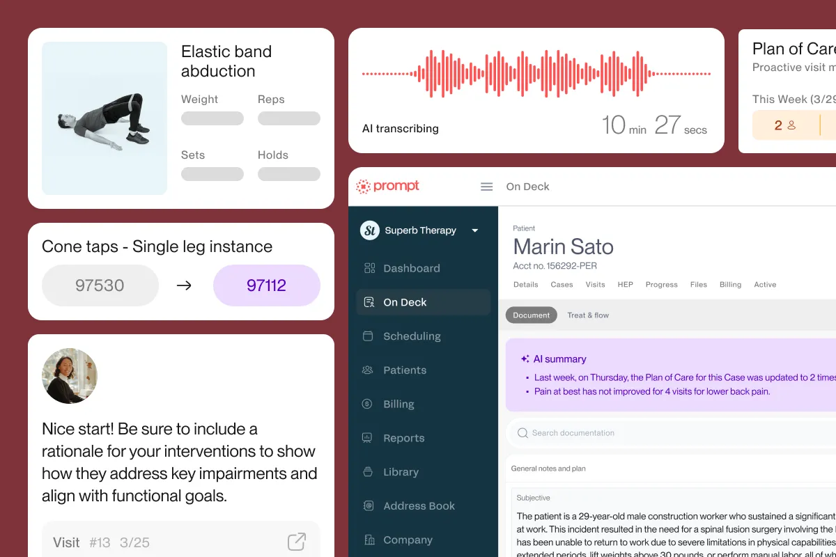 Dashboard mockup