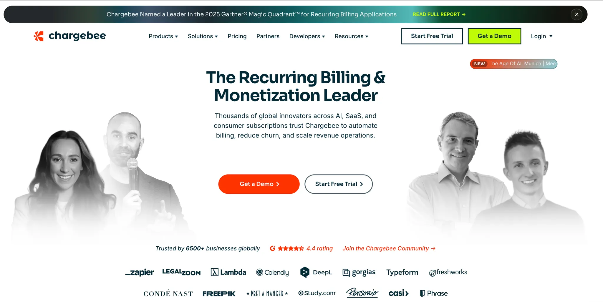 Chargebee screenshot