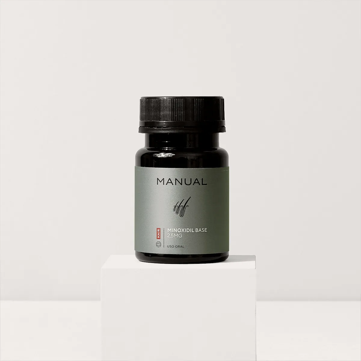Pote de Minoxidil oral 2.5 MG