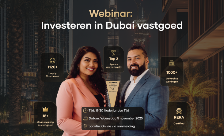 Veilig en Slim investeren in Dubai – 5 november 2025