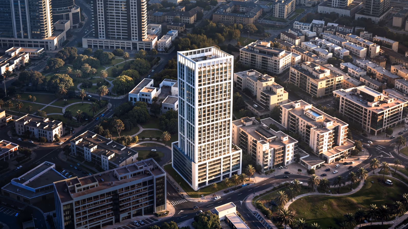 Binghatti Etherea - Architectonisch ontwerp exterieur