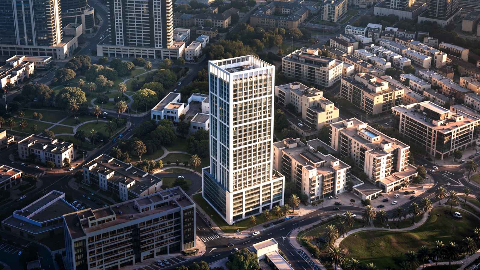 Binghatti Etherea - Architectonisch ontwerp exterieur