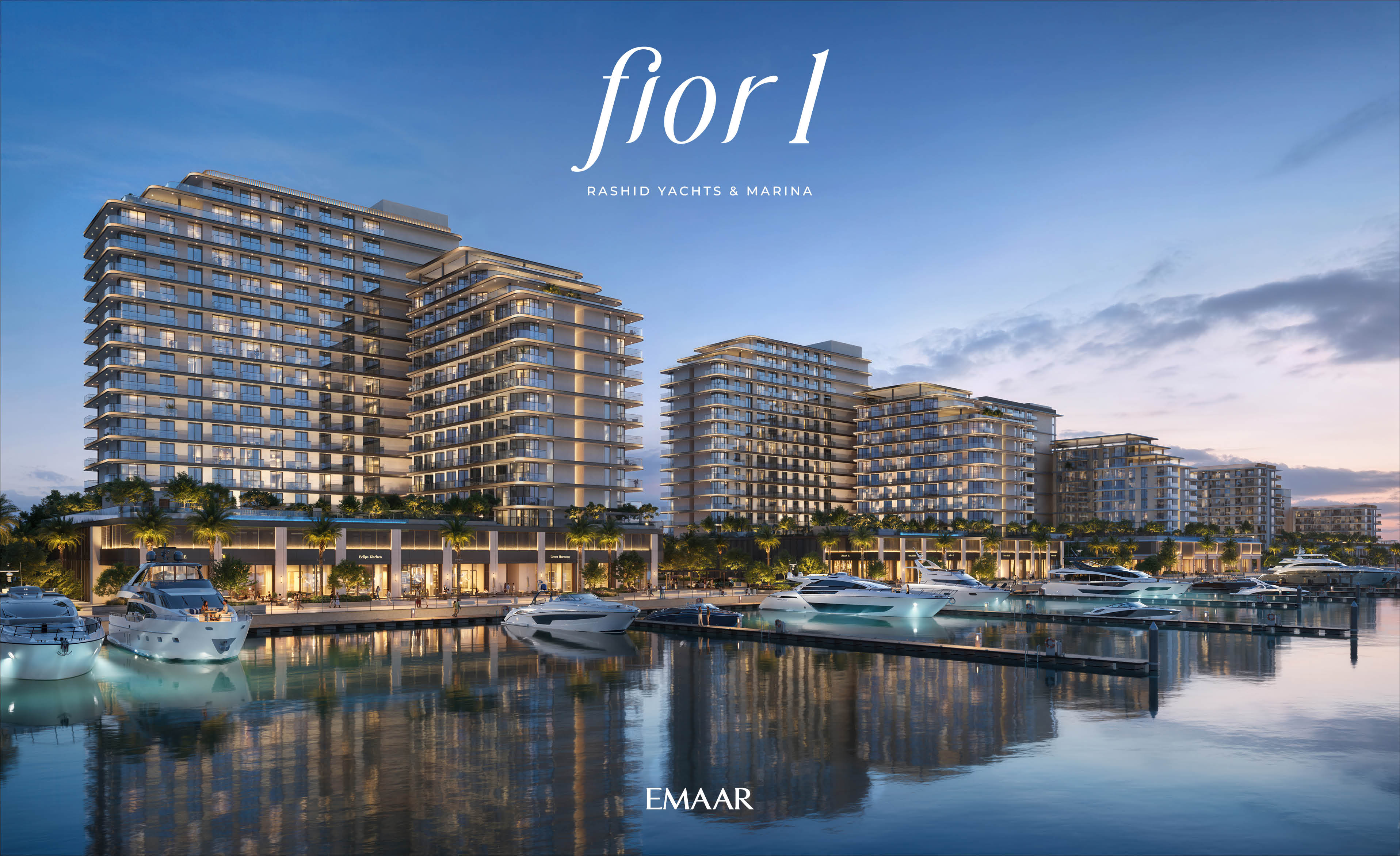 Fior by Emaar - Waterfront appartementen Rashid Yachts & Marina