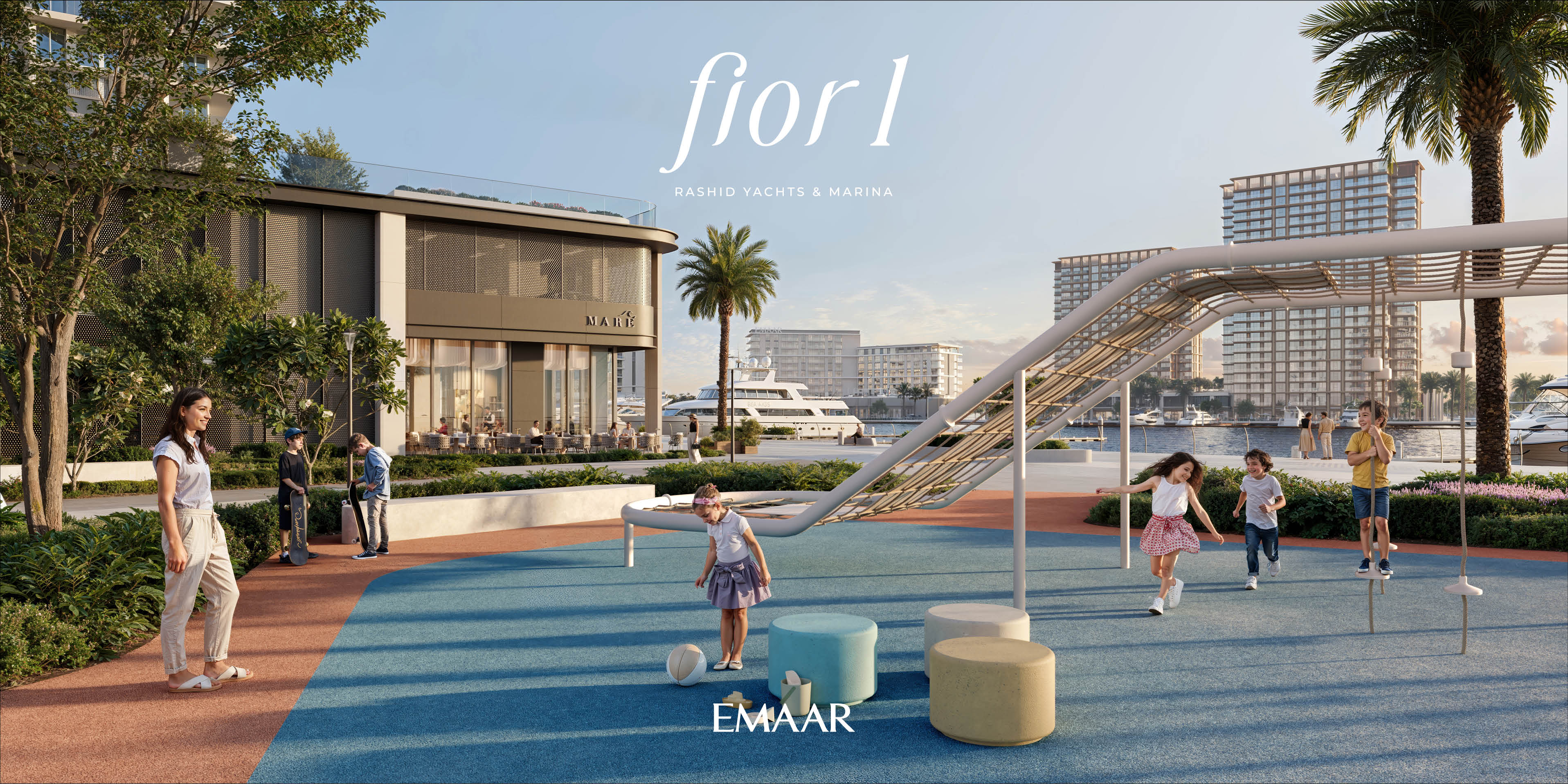 Fior - Marina en promenade uitzicht