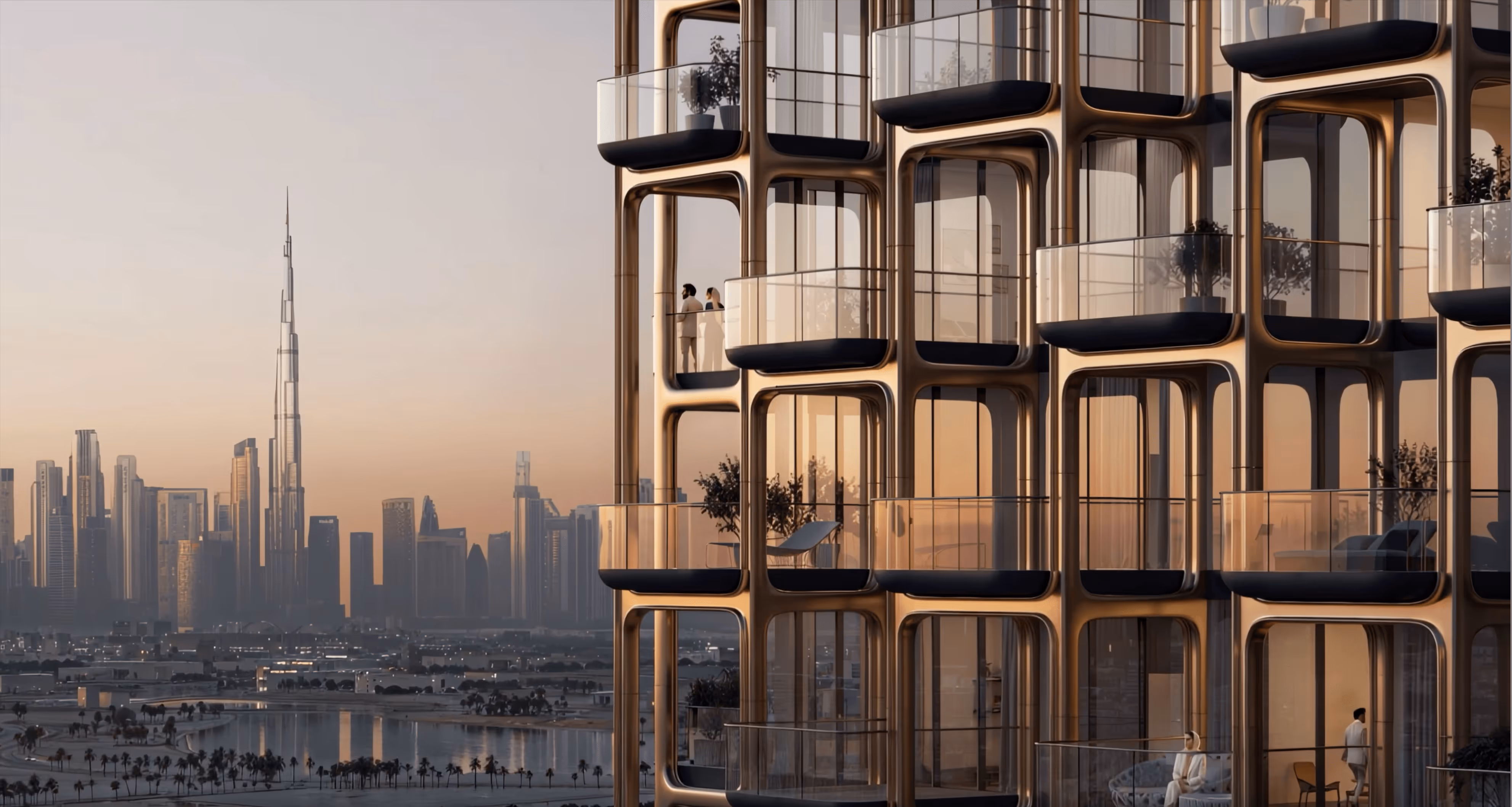 Discover The Symphony by Imtiaz, an architectural masterpiece created in collaboration with Zaha Hadid Architects. This project redefines luxury living in Dubai with its fluid lines and sculptural design, inspired by tradition and modernity. Situated in a prime location, The Symphony offers an oasis of tranquility with breathtaking views of the skyline and the sea. The residences are designed as private sanctuaries where light and space converge. Featuring premium finishes, open kitchens, and spacious balconies that seamlessly connect indoor and outdoor living. Residents enjoy exclusive amenities spread across a luxury podium, including an infinity pool, wellness facilities, a clubhouse, and a library. Highlights: Iconic design by Zaha Hadid Architects. Exclusive amenities including a clubhouse, business center, and yoga studio. Collaboration with premium brands such as Bosch, Gessi, and Samsung. Available in Studio, 1, 2, and 3 bedroom apartments and duplexes.