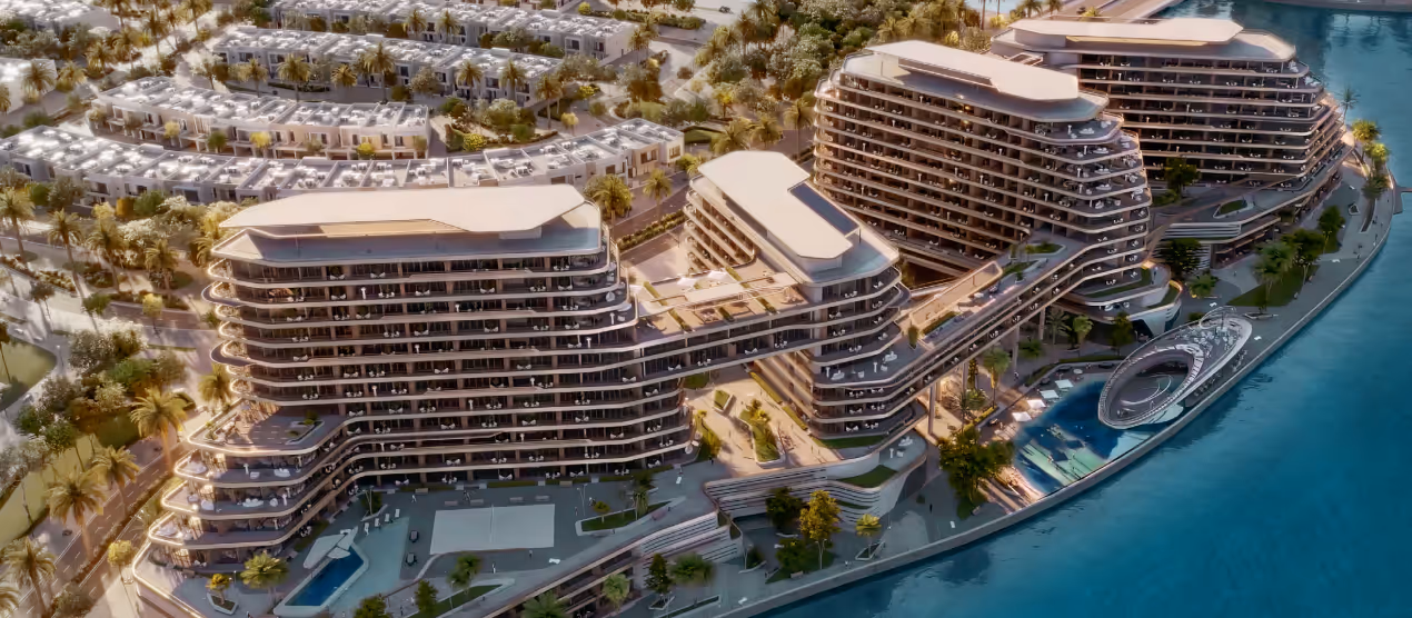 Quattro Del Mar is a modern residential project that stands out with its sleek, contemporary architecture. It comprises four interconnected towers, each featuring a distinctive façade inspired by the shimmering waters of the Arabian Gulf. The project offers a range of residence types, from stylish one-bedroom apartments to spacious three-bedroom duplexes. Every home is designed with a focus on comfort, quality, and modern living.