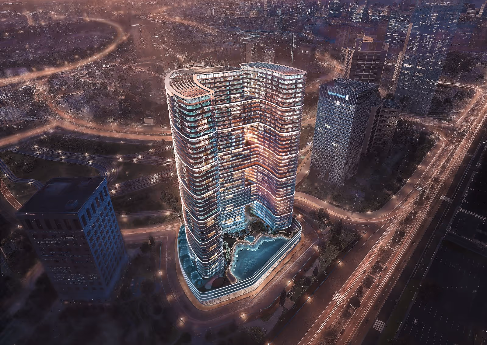 Binghatti Hills - Vastgoedproject in Dubai | Dubai-Property.nl