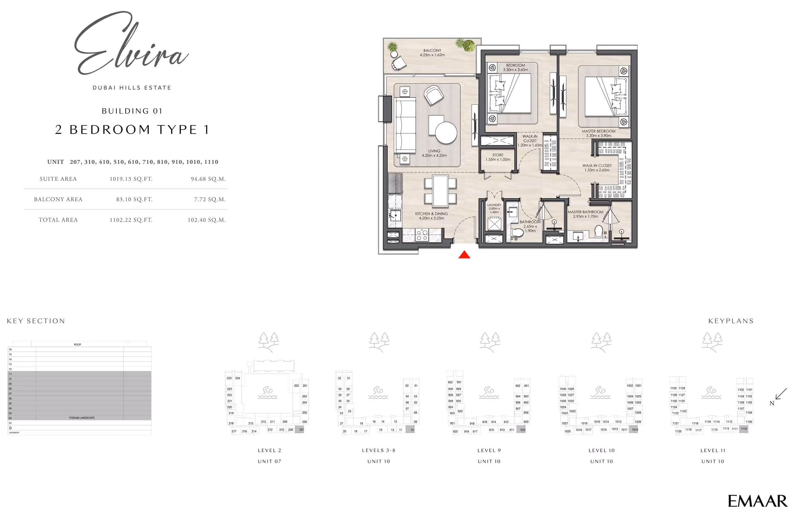 Emaar Elvira amenities
