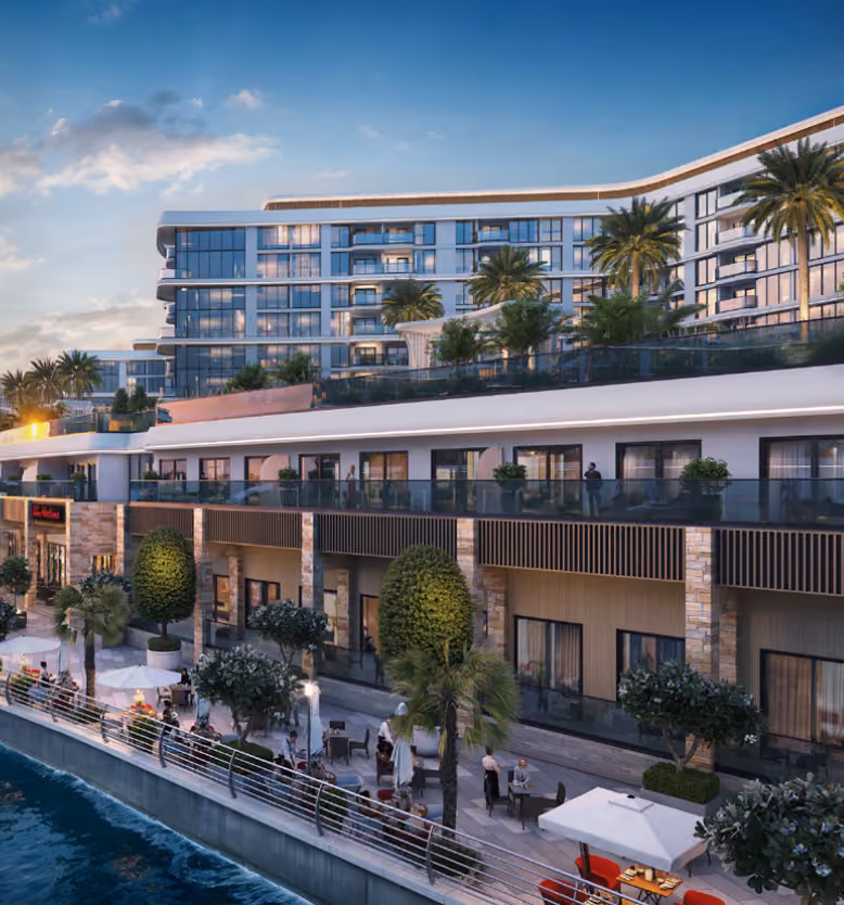 Marina Residences Siniya Island projectafbeelding Dubai vastgoed