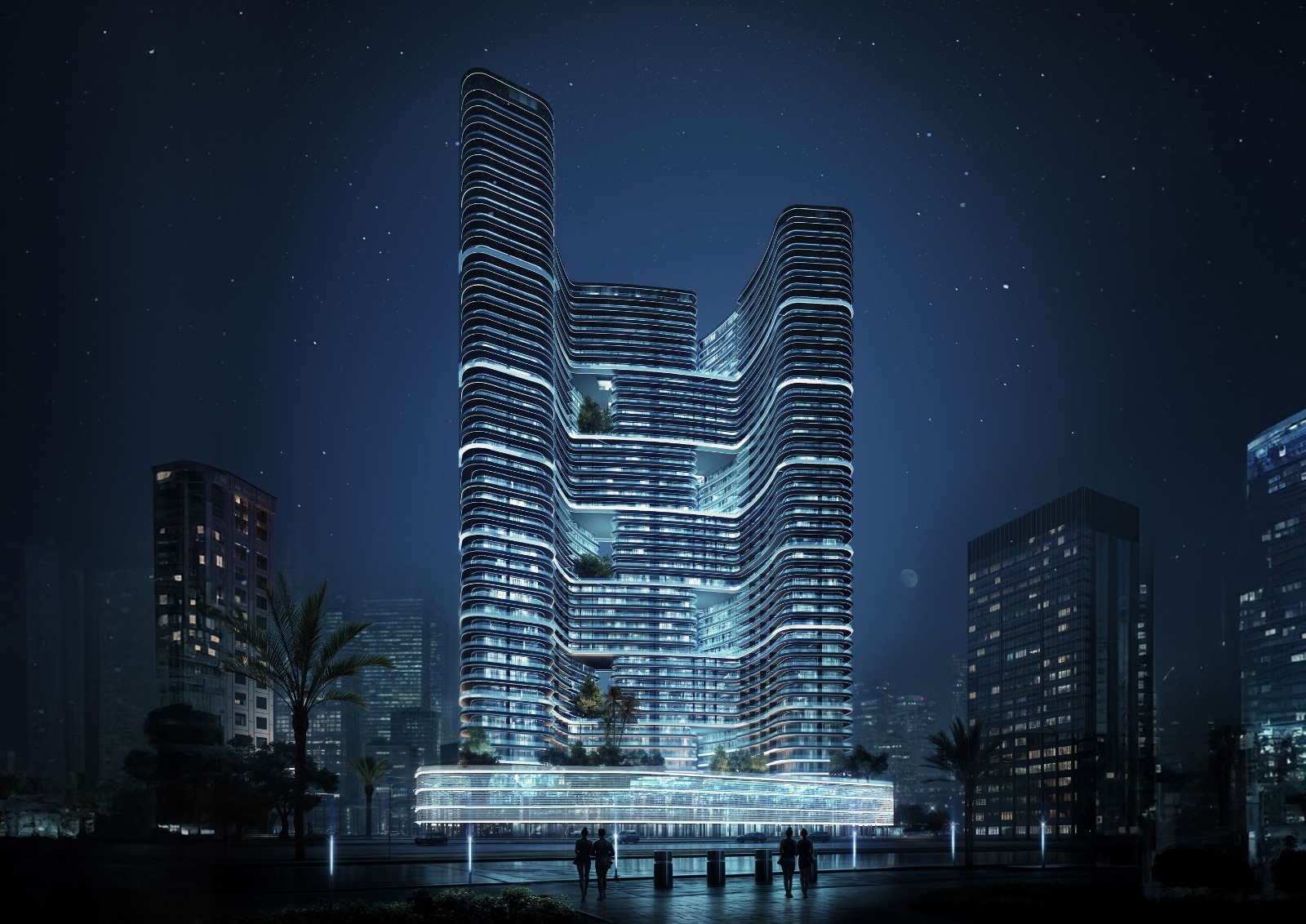 Binghatti Hills projectafbeelding Dubai vastgoed