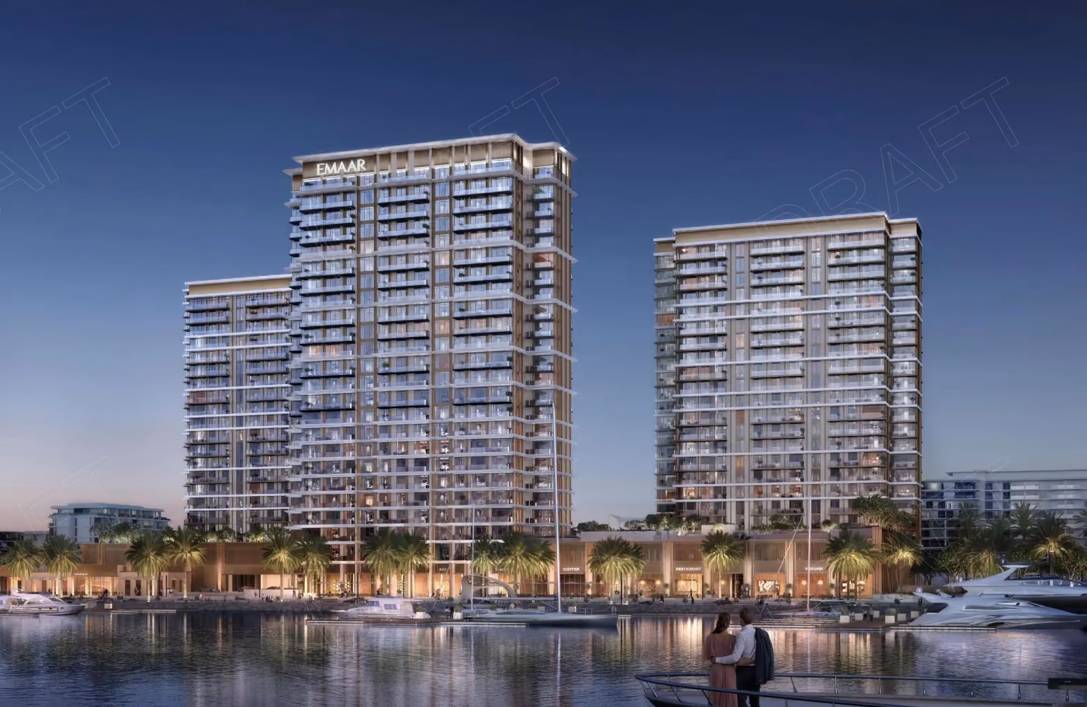 Marina Views projectafbeelding Dubai vastgoed