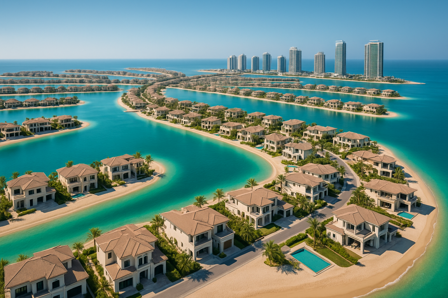 Investeren in Palm Jebel Ali: Luxe Vastgoed in Dubai projectimpressie Dubai vastgoed